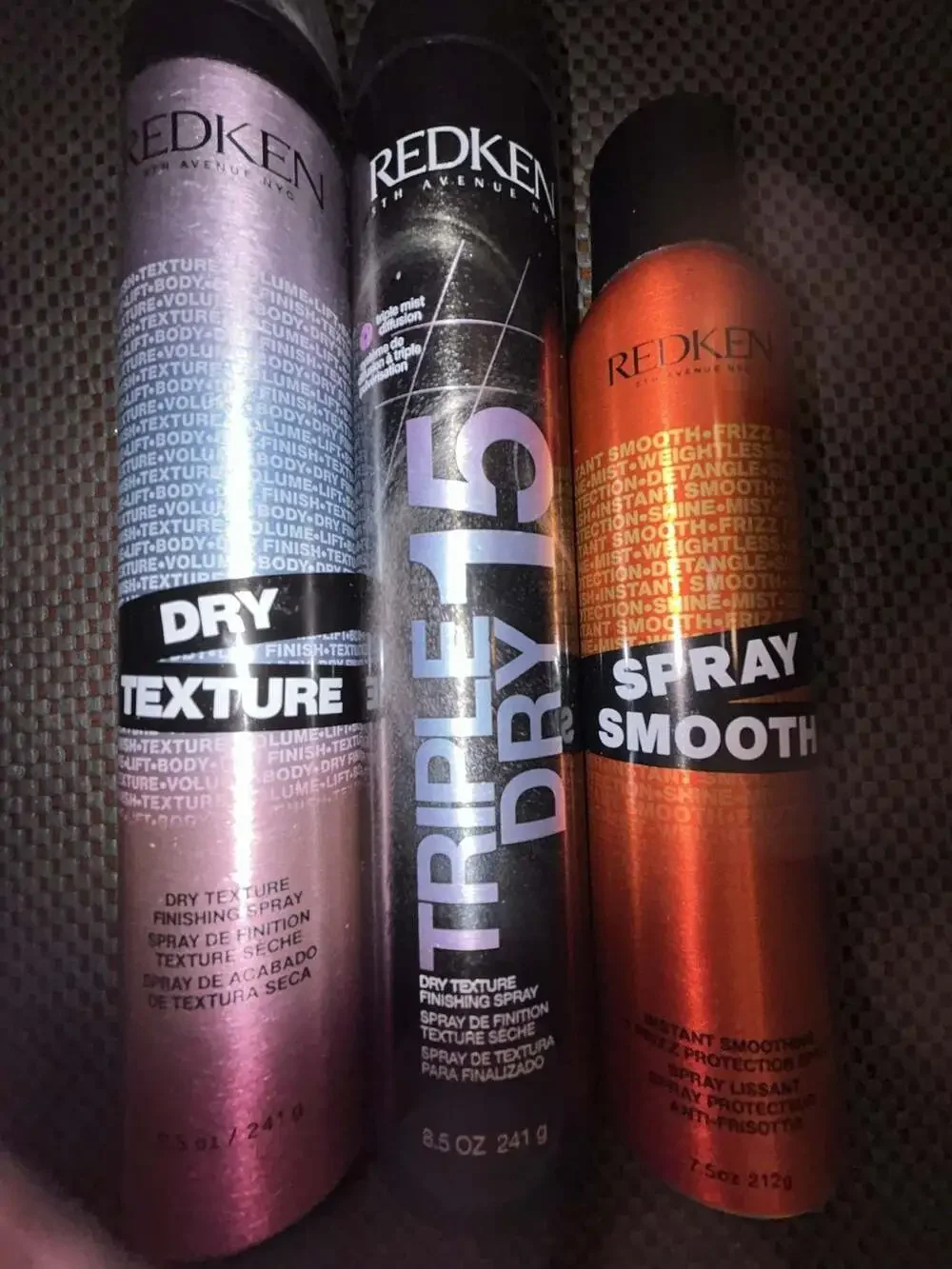 Redken set styling